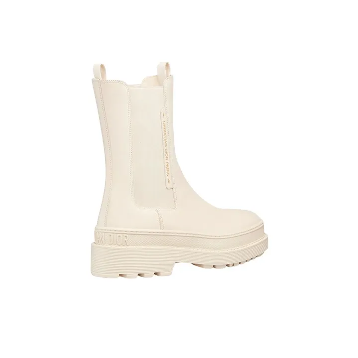 DIOR Trial Chelsea Boots Women's White-3