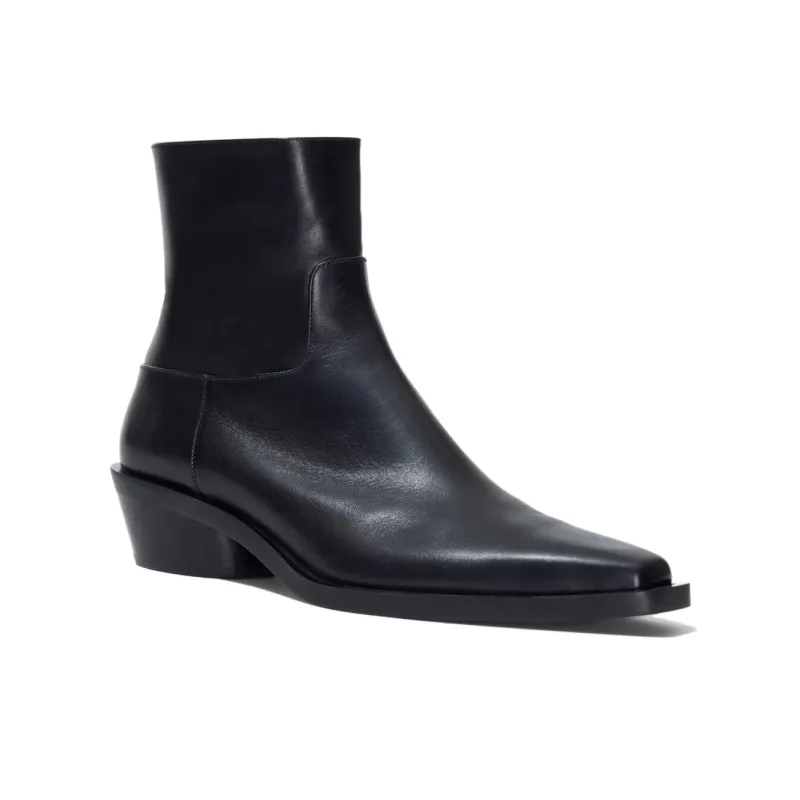 PROENZA SCHOULER Bronco Leather Ankle Boots-1