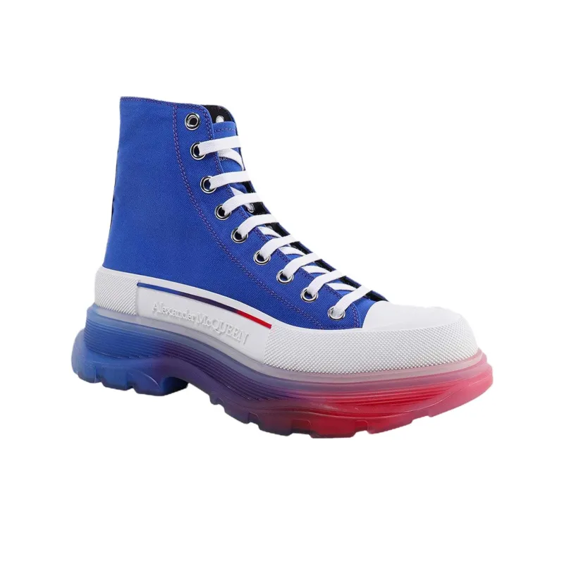 Alexander McQueen Tread Slick Boot Royal White-2