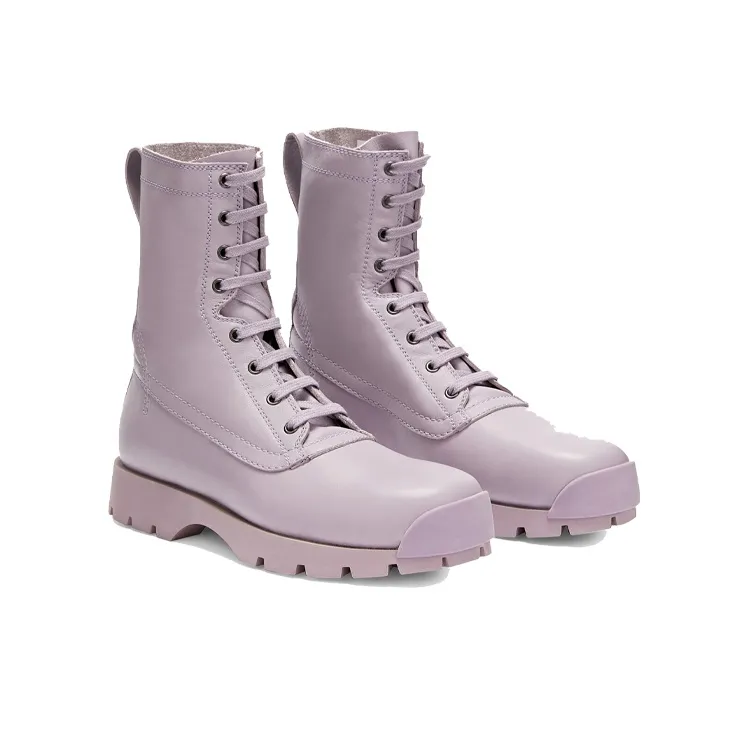 JIL SANDER Ankle Boots Men Purple-2