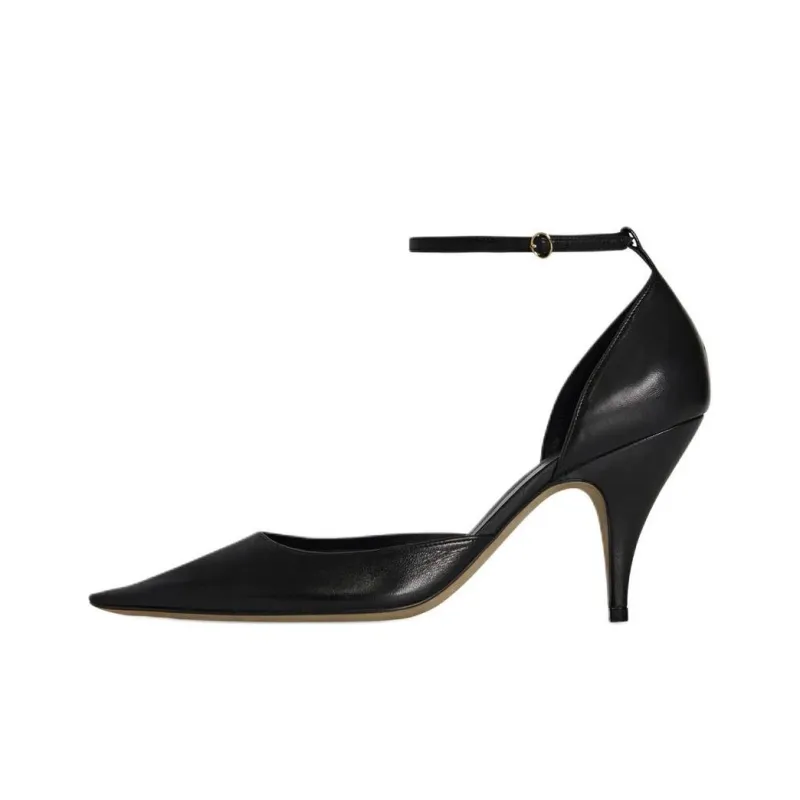 THE ROW Liisa D'Orsay Ankle Strap Pumps-0