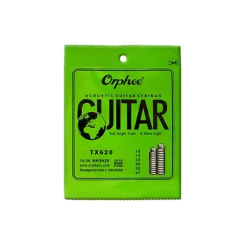 ORPHEE Orufi TX Collection TX620 TX630 TX640 Acoustic Guitar Strings Musical Instrument Accessories