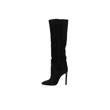 SAINT LAURENT Over the knee Boots Women's Black