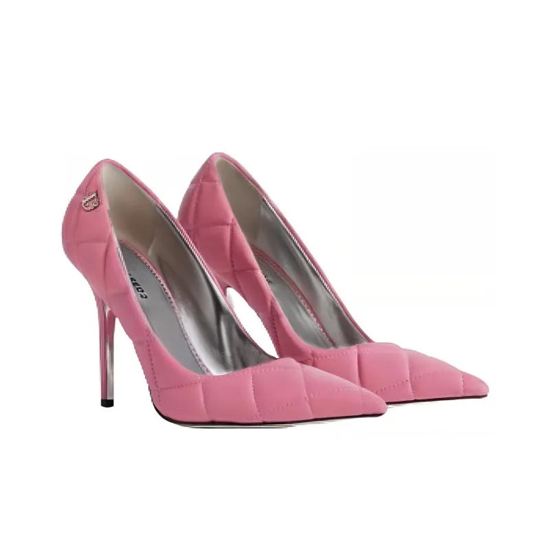 DSQUARED 2 D2 Plaque Quilted Pumps-2