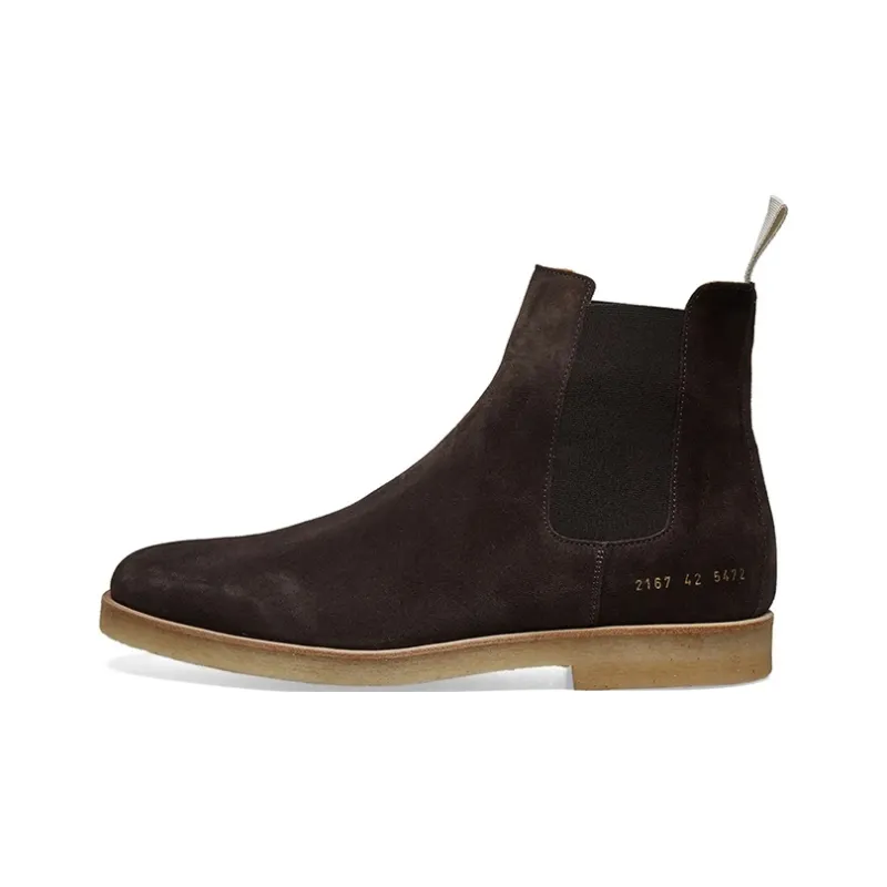 COMMON PROJECTS Chelsea Boots Men Brown-0