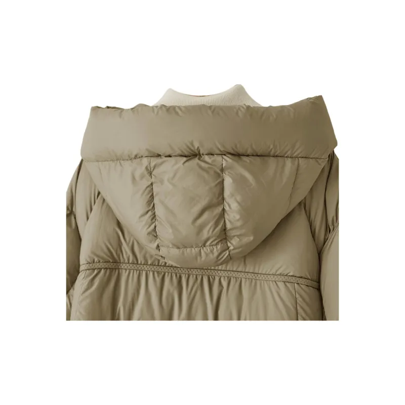 IHIMI Down Jacket Women's Gray Pea Green-3