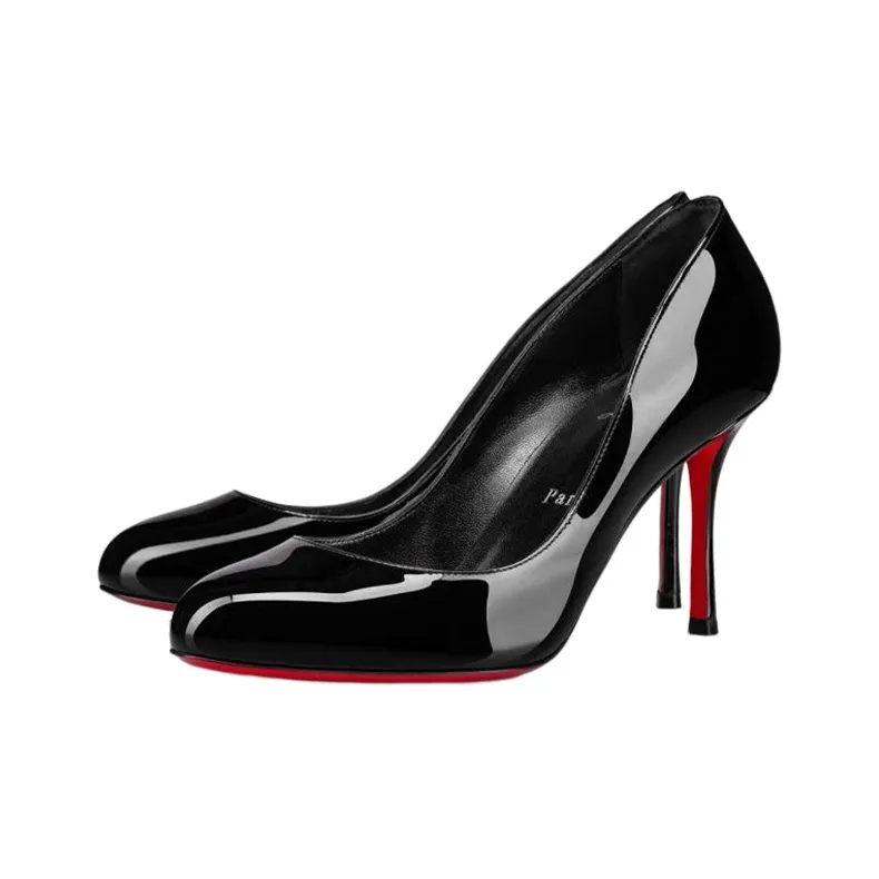 CL Dolly 85 Slim Heel High Heels 8.5cm Women's Black-2