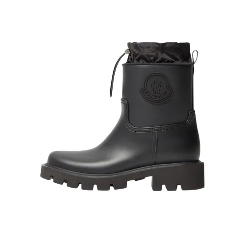 Moncler Kickstream Logo Detailed Ankle Boots Women's