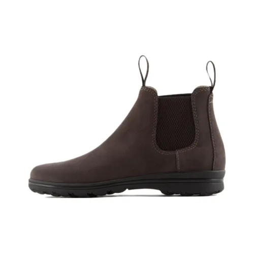 EMPORIO ARMANI Ankle-Length Chelsea Boots Women's Brown