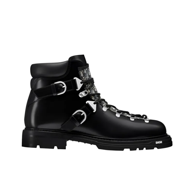 DIOR Explorer Ankle Boots Men's Black-1