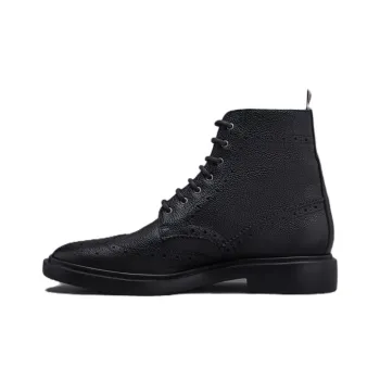 THOM BROWNE Brogue Lace Up Boots Women's