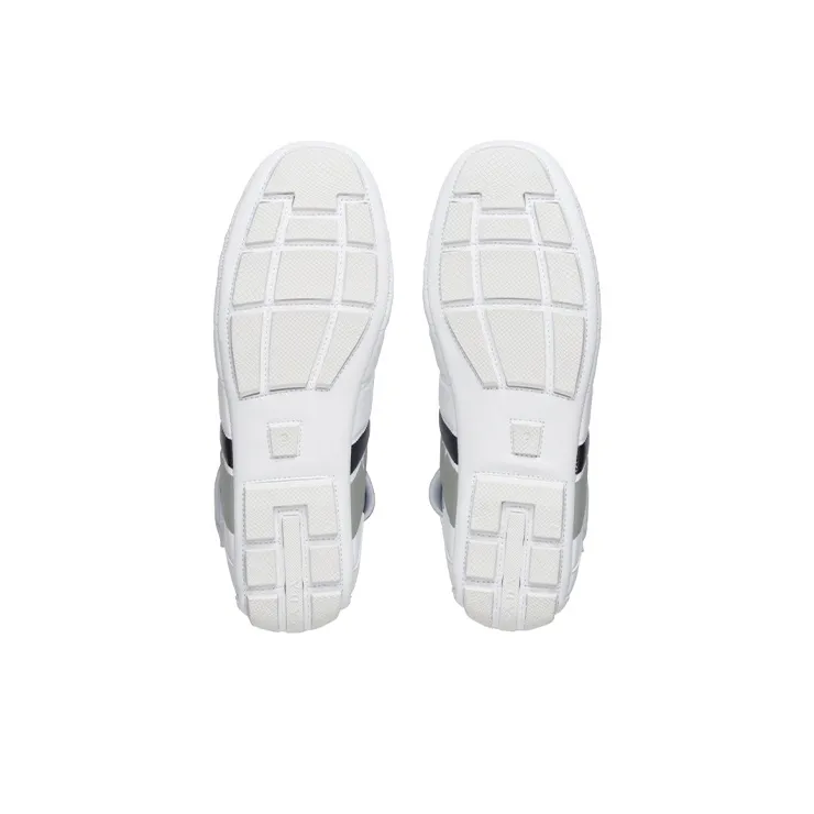 PRADA Ankle Length Outdoor Boots Men's White-3