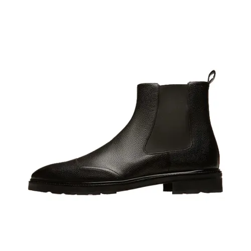 BALLY Mikelin Ankle-Length Chelsea Boots Men's Black