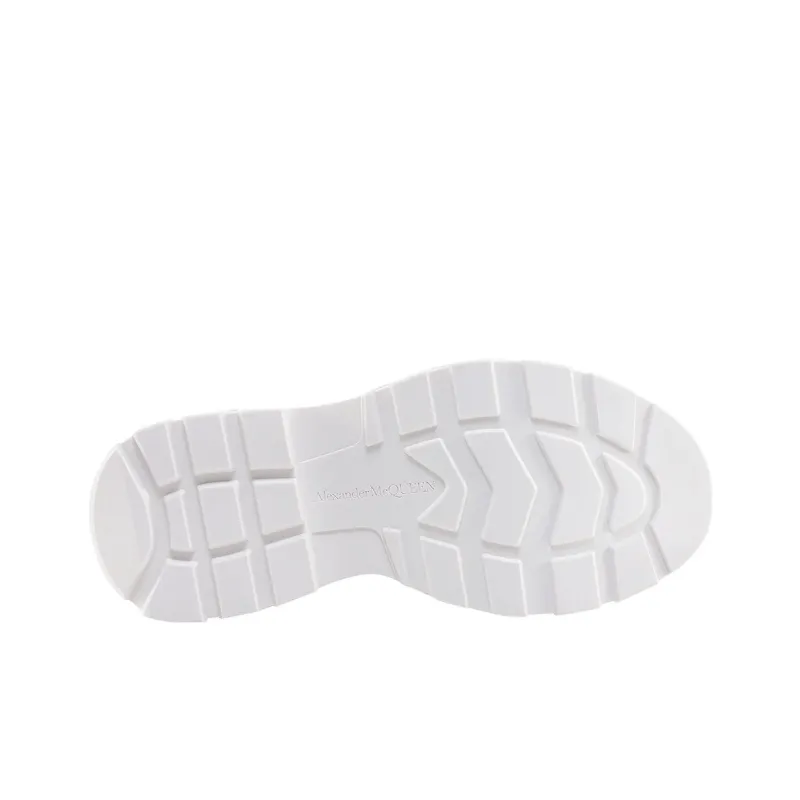 Alexander McQueen Tread Slick Boot Graffiti White Multicolor-4
