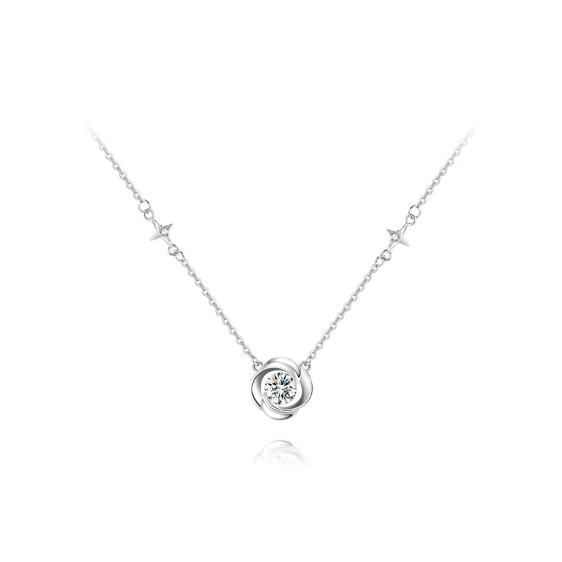 KUMET Sterling Silver Necklaces Women's Couple Birthday Anniversary-9