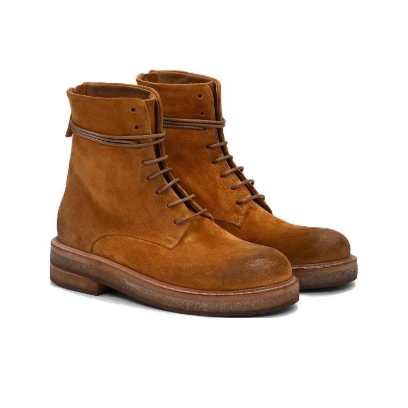 Marsèll Lace-up Suede Boots-2