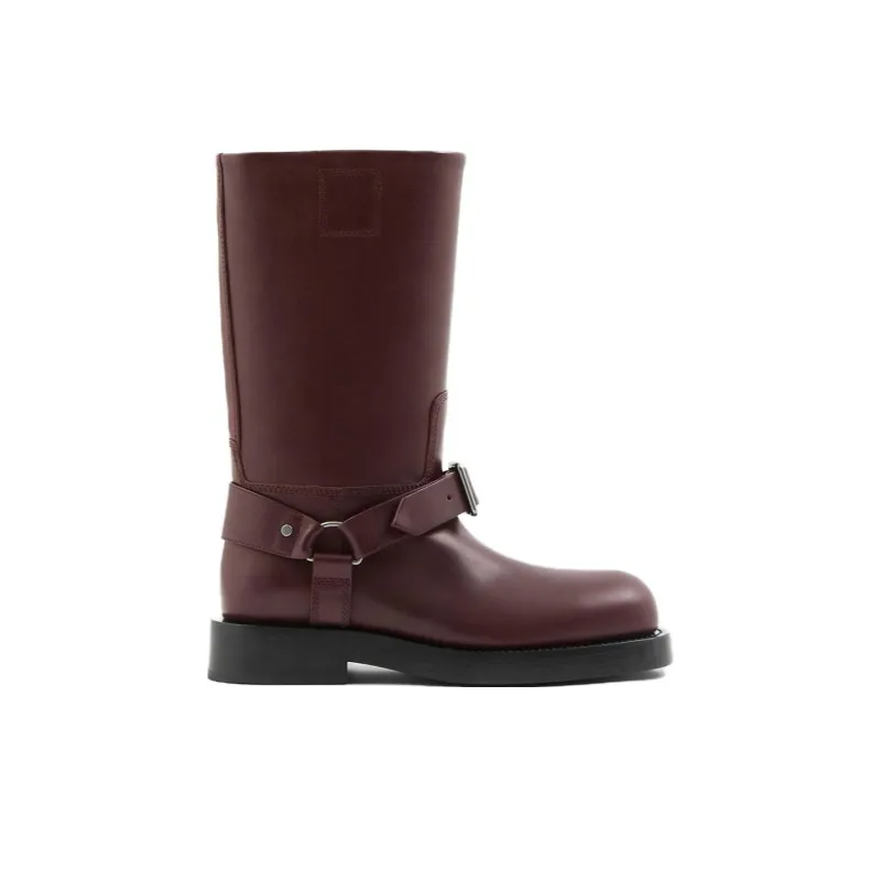 Burberry Knee high Boots Women's Fuchsia-1