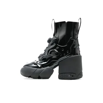 Reebok Tabi Instapump Fury Hi Maison Margiela Triple Black Women's