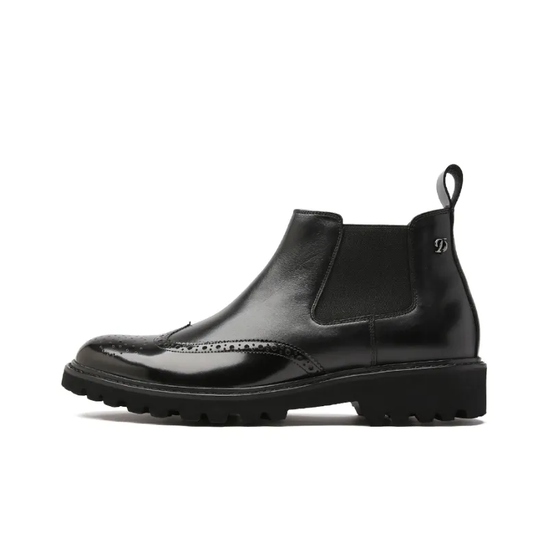 S. T.DUPONT Chelsea Boots Men's Black-0