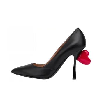 MOSCHINO Sweet Heart Embellished Pumps