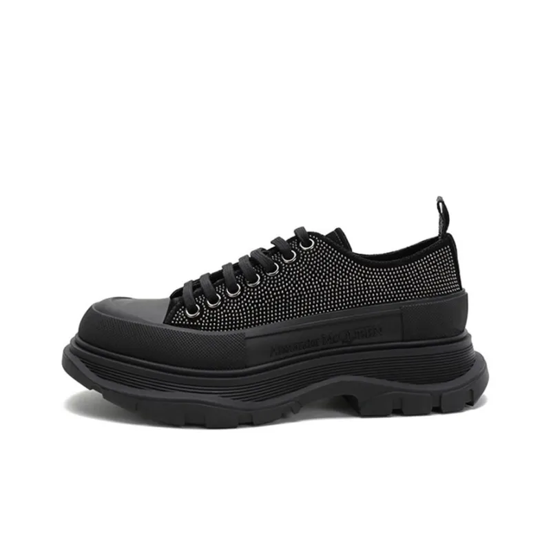 Alexander McQueen Tread Slick Martin Boots Men Black-0