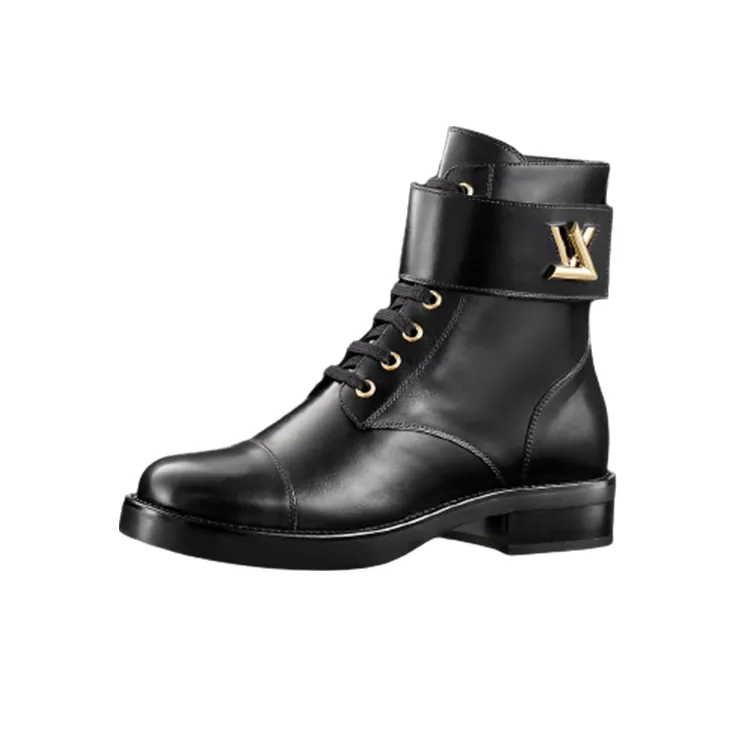 LOUIS VUITTON Ranger Wonderland Ankle Boots Women's Black-0