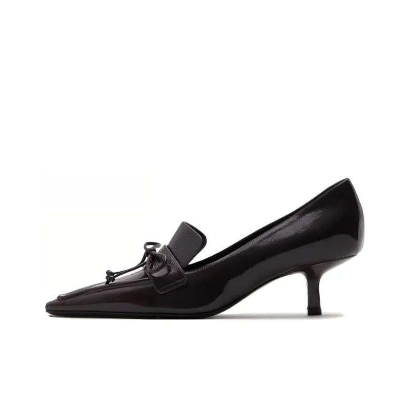 Burberry Storm Slim Heel High Heels 5cm Women's Fuchsia-0