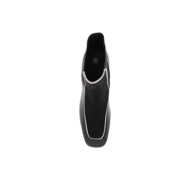 TOTEME Ankle Boots Women's Black-3