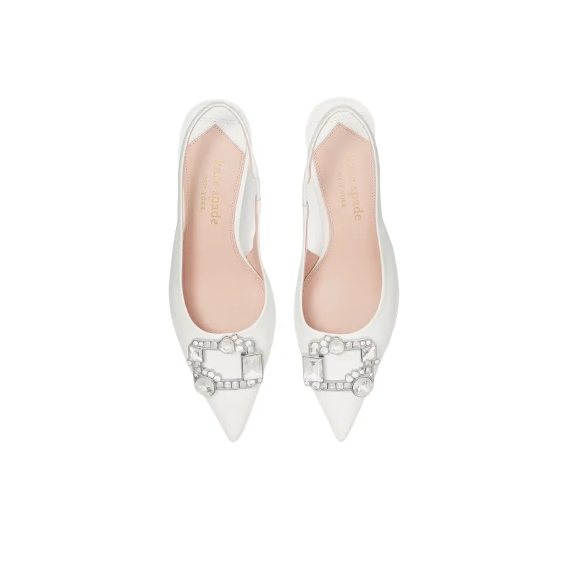 Kate Spade Renata High Heels 5cm Women's White-3