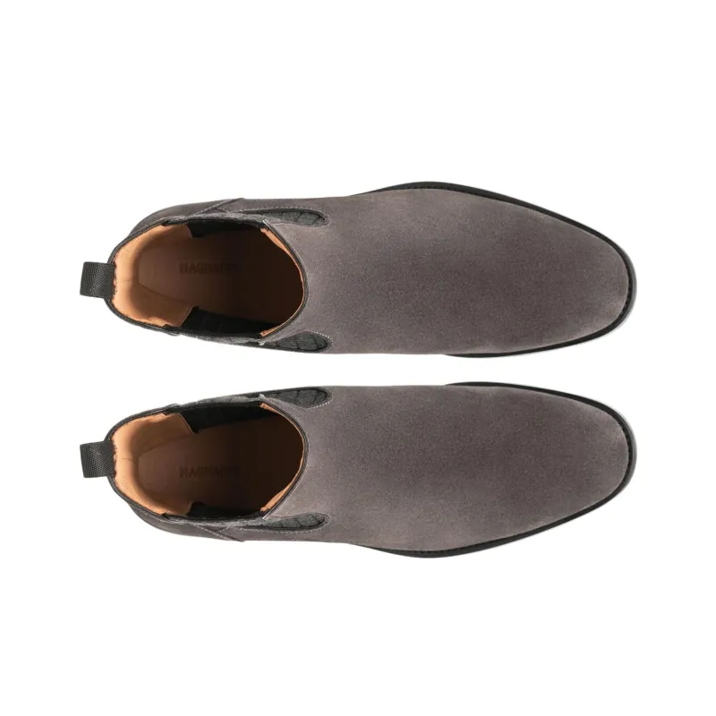 Magnanni Anna Short Chelsea Boots 3.8cm Women's Gray-3
