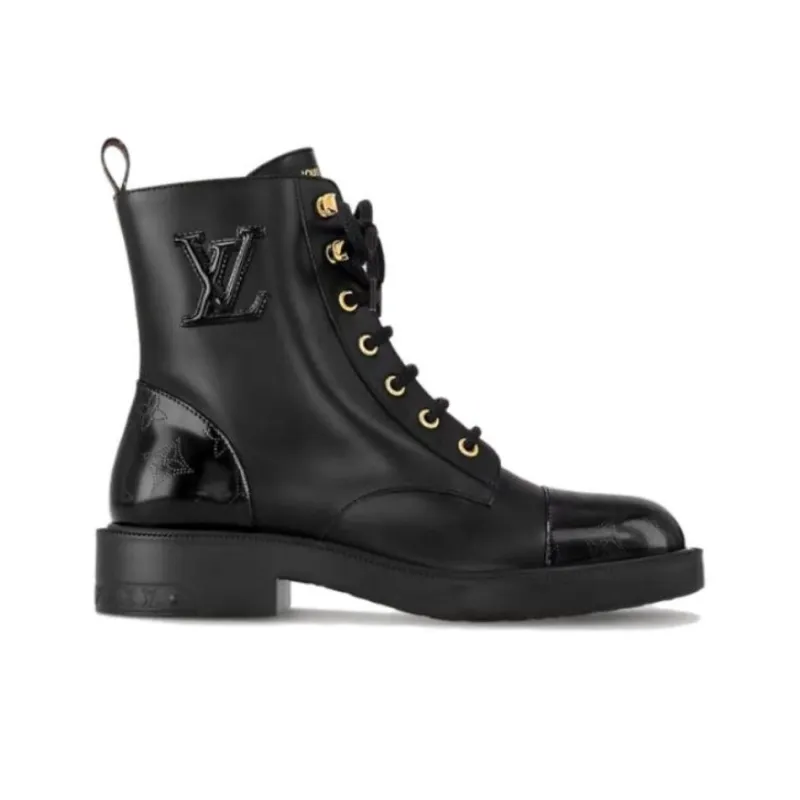 LOUIS VUITTON Citizen Short Martin Boot Women's Black-1