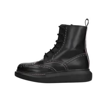 Alexander McQueen Hybrid Ankle Boots 'Core Black' Women's