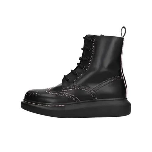 Alexander McQueen Hybrid Ankle Boots 'Core Black' Women's