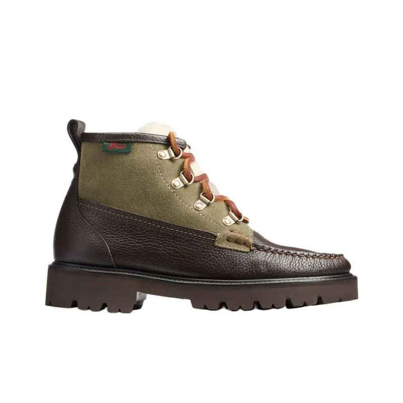 G.H. Bass & Co. Ranger Super Lug Ankle Boots 3.5cm Women's Brown-1
