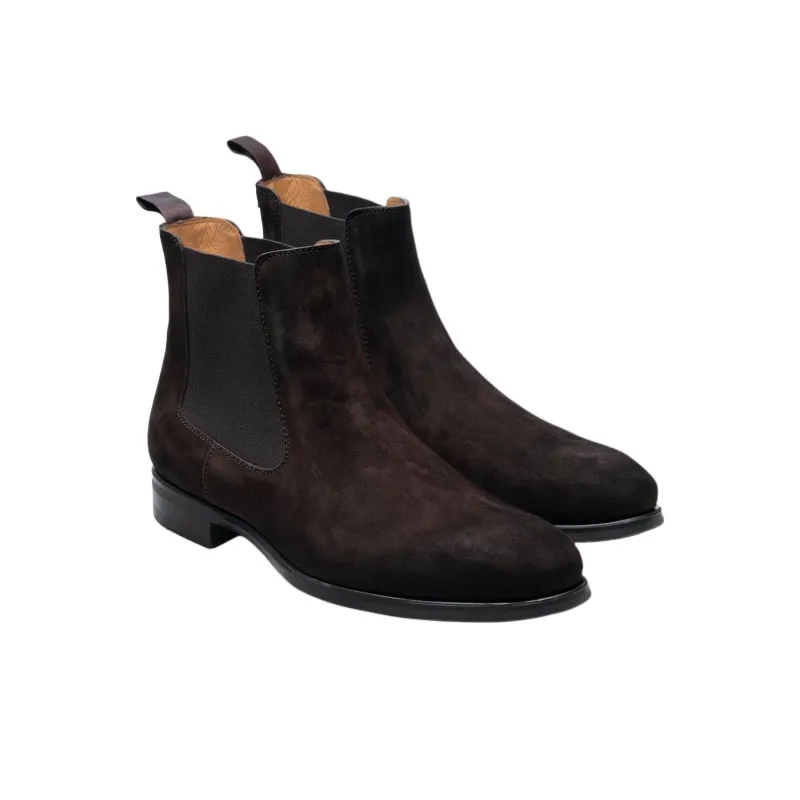 Magnanni Torralba Short Chelsea Boots Men's Brown-3