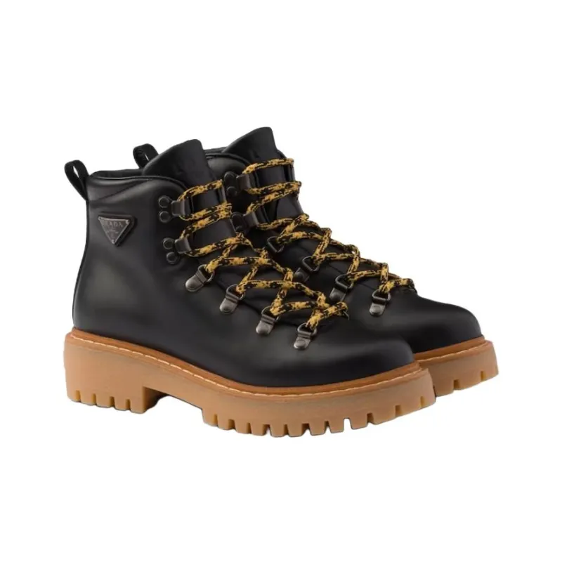 PRADA Ankle Boots 4.5cm Women's Black-2