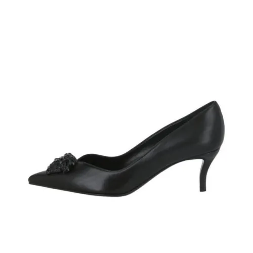 VERSACE Slim Heel High Heels Women's Black