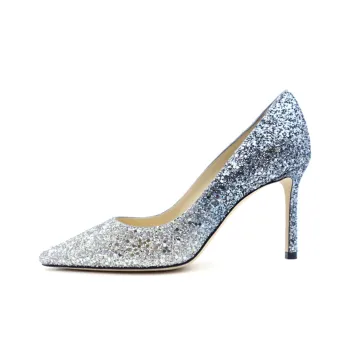Jimmy Choo Romy High Heels Women's Sky Blue