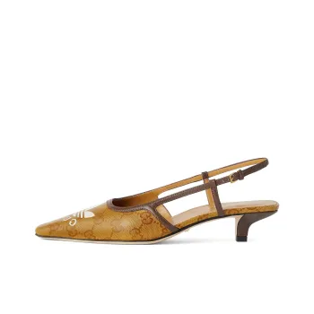 Adidas Originals x GUCCI Irregular Heel High Heels Women's Brown