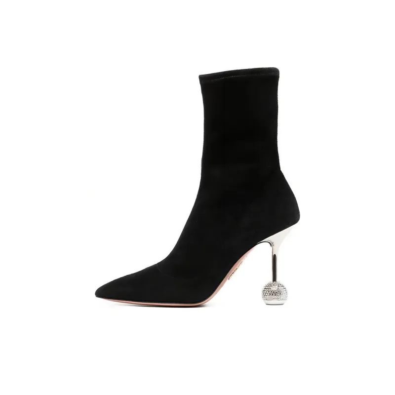 AQUAZZURA Yedhi Disco Ball 170mm Boots-0