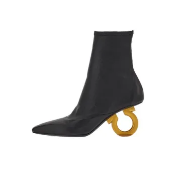 FERRAGAMO Ankle Boots Women's Black