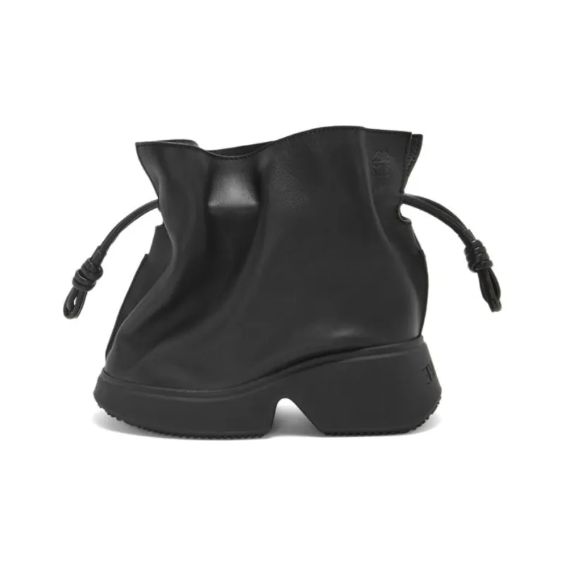 LOEWE Flamenco Ankle Boots 7cm Men's Black-0