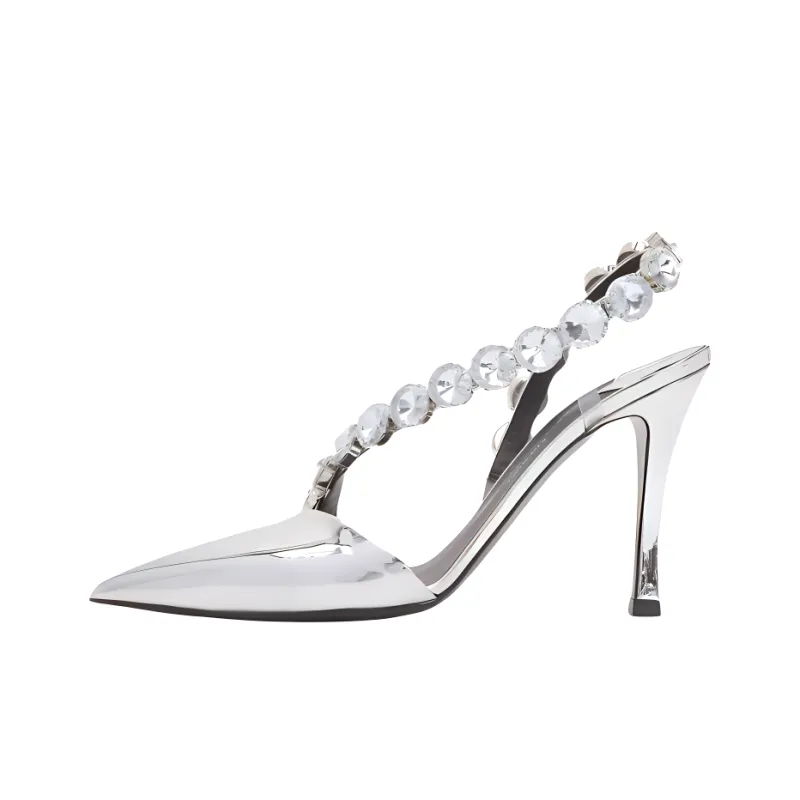 Stella McCartney Embellished Pointed Toe Sandals Women's-0
