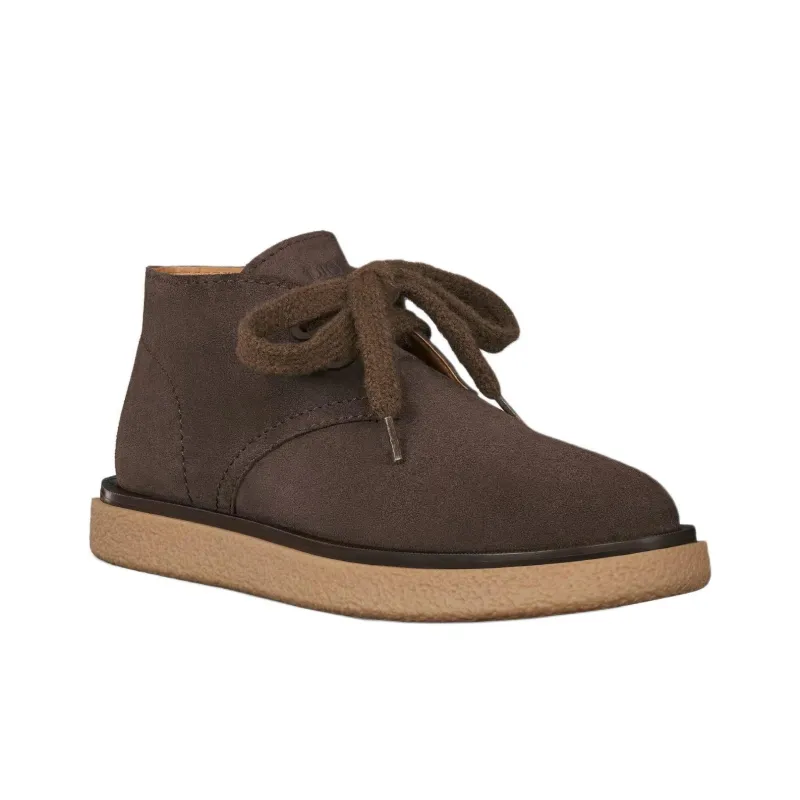 DIOR Sahara Ankle Boots Men's Dark Brown-2