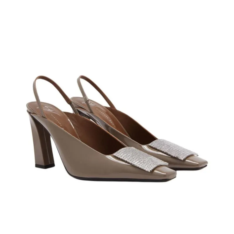 Giuseppe Zanotti Brendha Crystal embellished Slingback Pumps-2