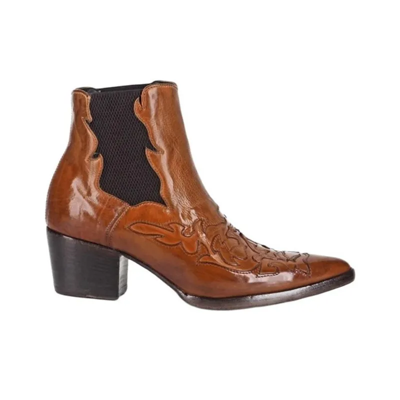 Alberto Fasciani Ursula Chelsea Boots Women's Light Brown-1