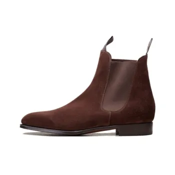Edward Green Short Chelsea Boots Men's Brown
