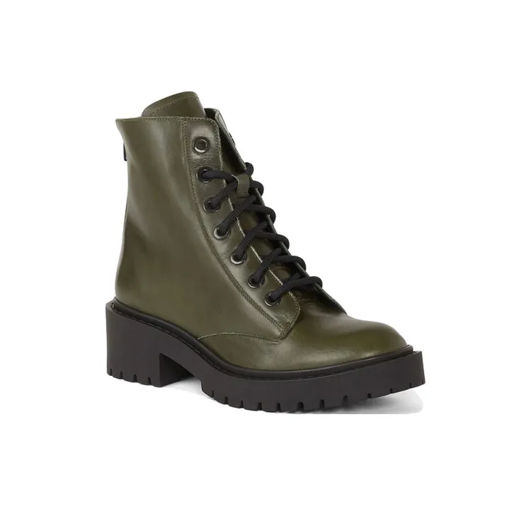 KENZO Ankle Boots Women's Dark Khaki-1
