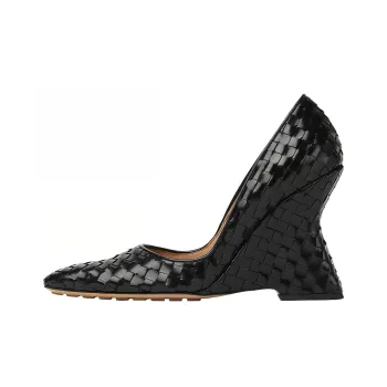 Bottega Veneta Intrecciato Slip-On Pumps