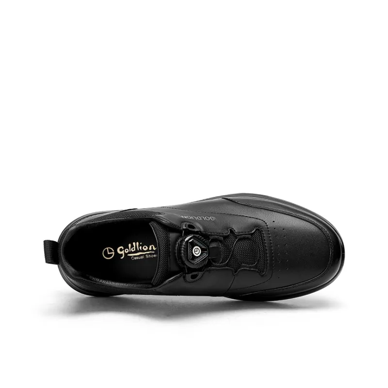 GOLDLION Low Top Casual Shoes Men's Black-2